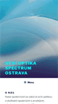 Mobile Screenshot of optikaspectrum.cz